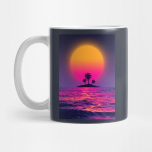 Sunset beach Mug